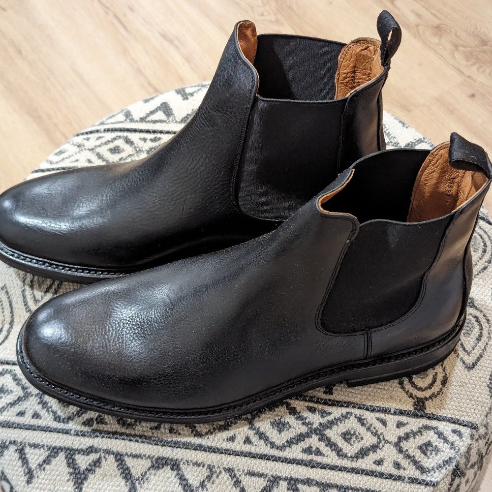 Frye Men's Chelsea Boots - Black - Size 13D